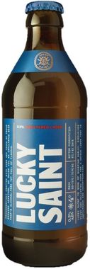 Lucky Saint 0.5% Superior Unfiltered Lager, NRB 330 ml x 20