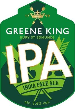 Greene King IPA Bitter, cask 9 gal x 1