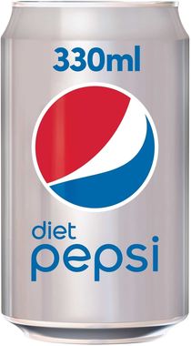 Britvic Diet Pepsi, Can 330 ml x 24