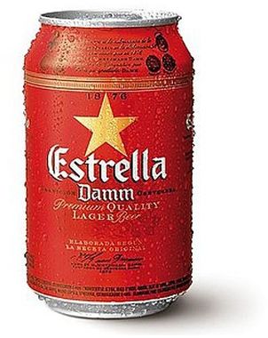 Estrella Damm, can
