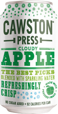 Cawston Press Sparkling Apple, Can 330 ml x 24