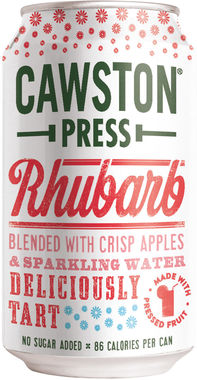 Cawston Press Sparkling Rhubarb, Can 330 ml x 24