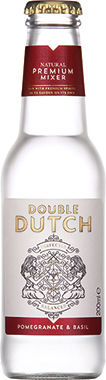 Double Dutch Pomegranate & Basil Tonic, NRB 200 ml x 24
