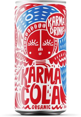 Karma Organic Cola, Can 250 ml x 24