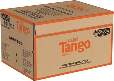 Tango Orange Sugar Free High Yield Bag in Box 12 lt x 1