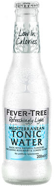 Fever Tree Refreshingly Light Mediterranean Tonic Water, NRB