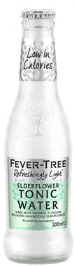Fever Tree Refreshingly Light Elderflower Tonic Water, NRB