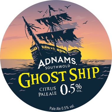 Adnams Ghost Ship 0.5%, Keg 30 lt x 1