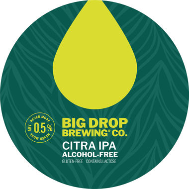Big Drop Citra IPA 0.5%, Keg 30 lt x 1