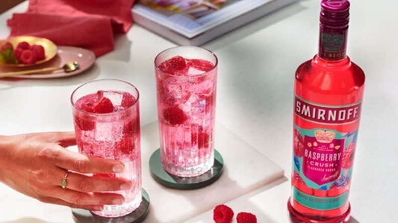 Smirnoff Raspberry Soda Drinks (2)